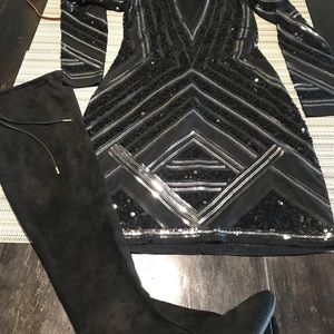 Women’s Express Sequins Dress.